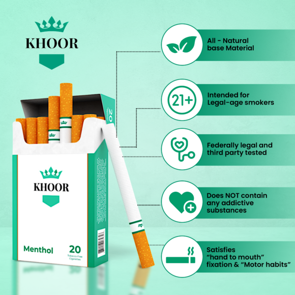 Khoor Menthol Cigarettes