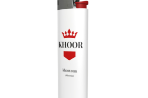 KHOOR Bic Lighter (white)