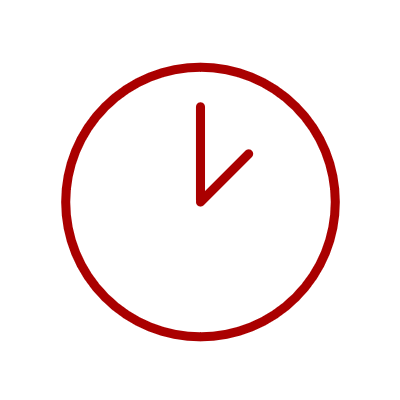 clock time outline