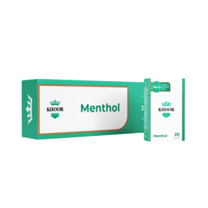 Menthol Carton Pack 2 transparent