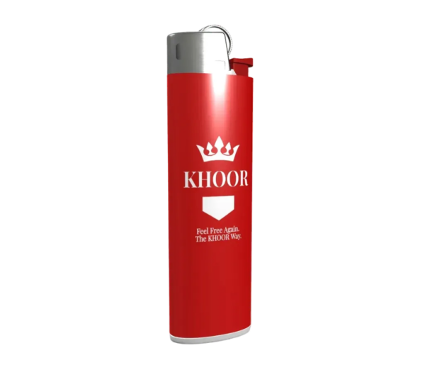 KHOOR Bic Lighter (red)