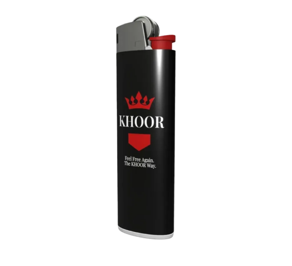 KHOOR Bic Lighter (black)