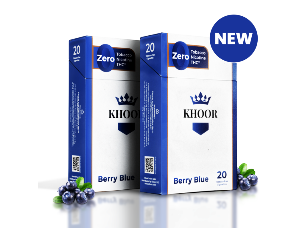 Berry Blue TobaccoFree Cigarettes Nicotinefree tobacco Alternatives