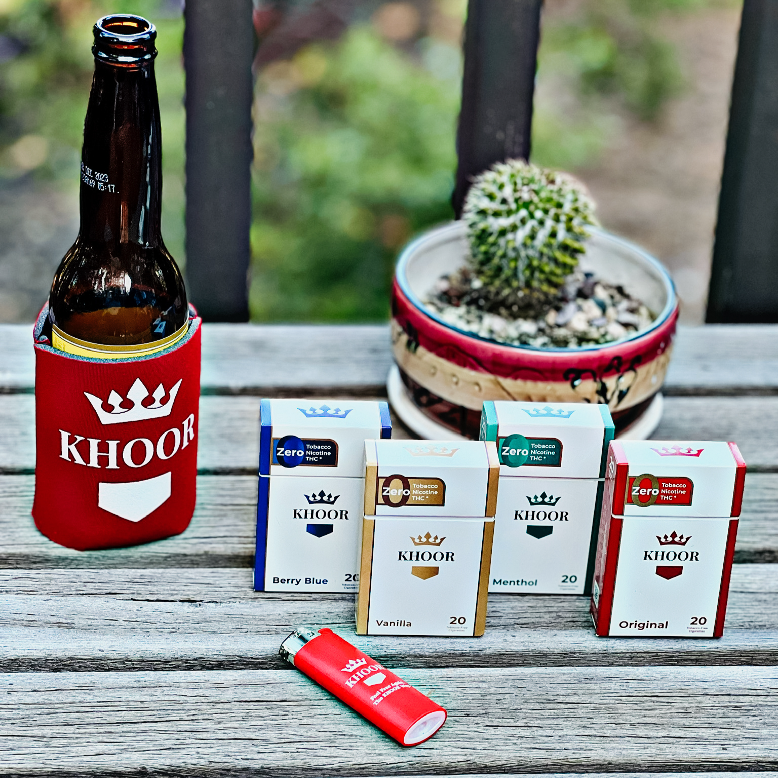 Tobacco-free smoking products