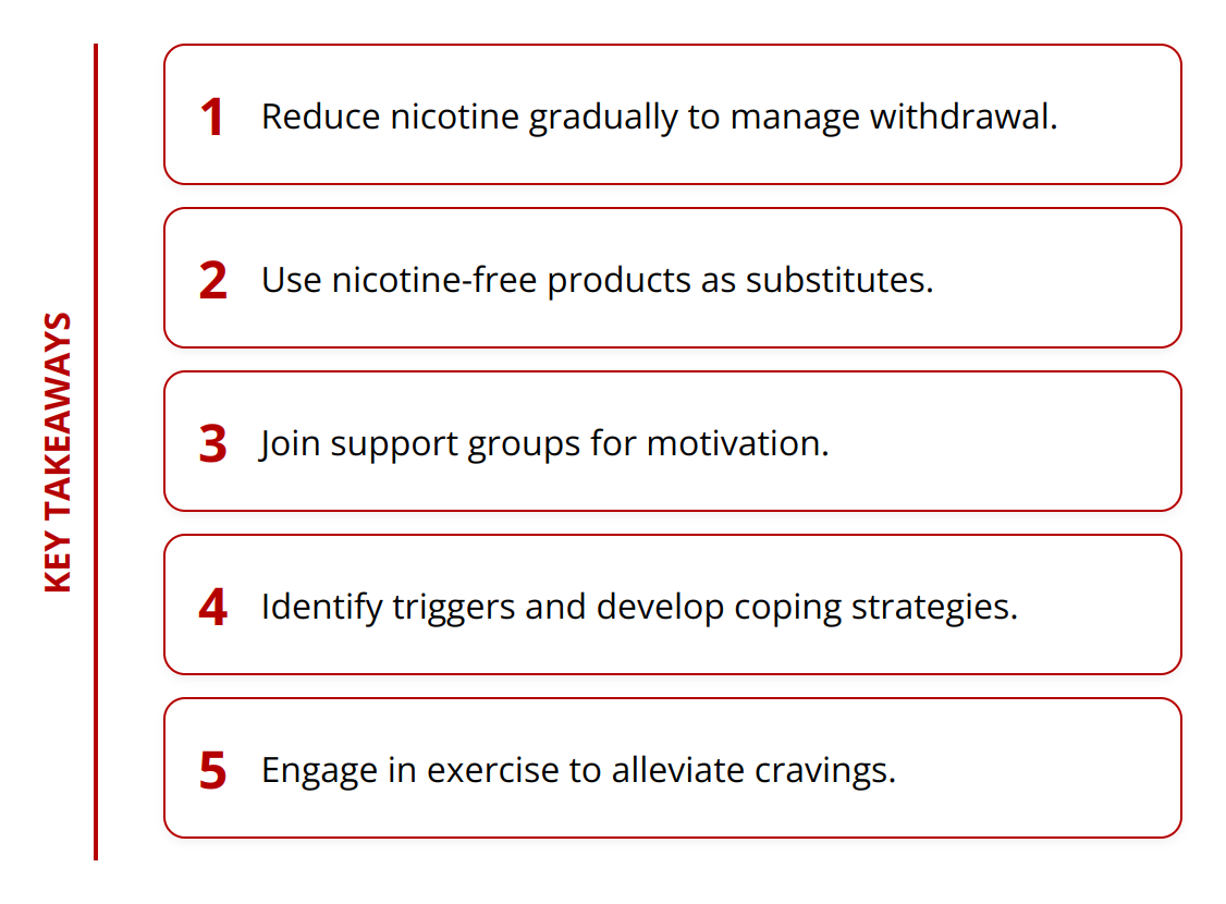 Key Takeaways - Nicotine-Free Advantages: Best Practices