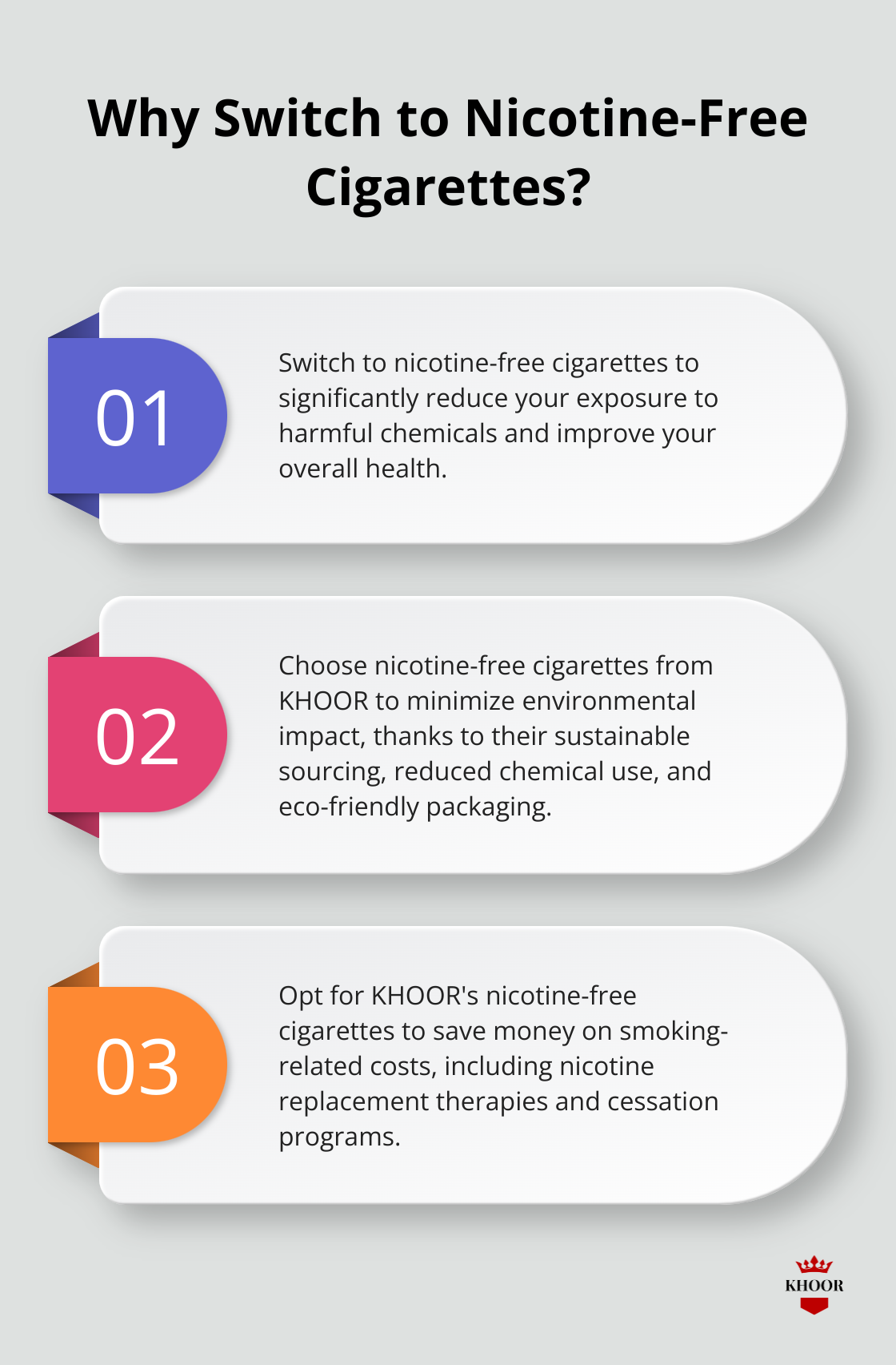 Fact - Why Switch to Nicotine-Free Cigarettes?