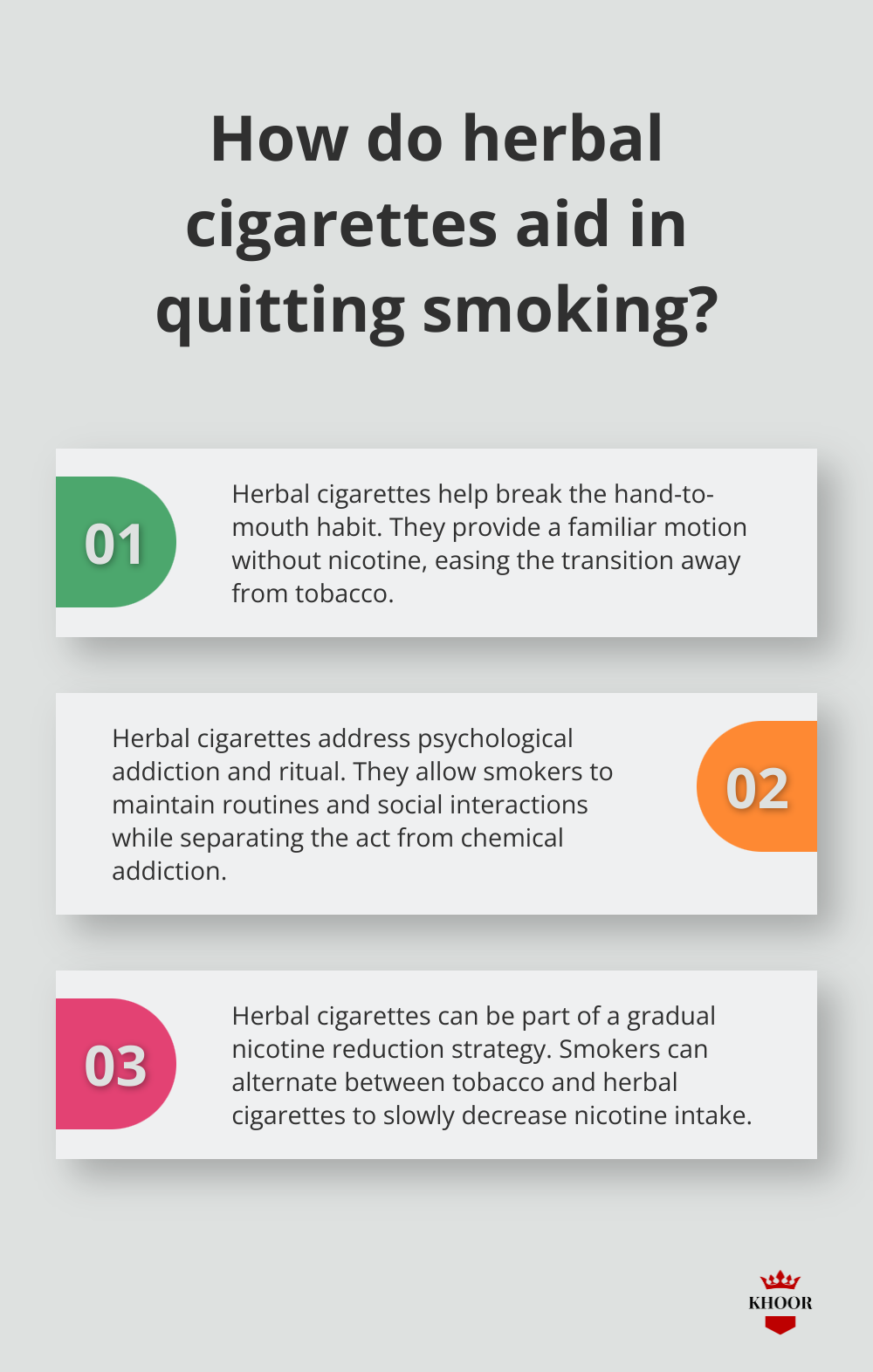 Infographic: How do herbal cigarettes aid in quitting smoking? - can herbal cigarettes help you quit smoking